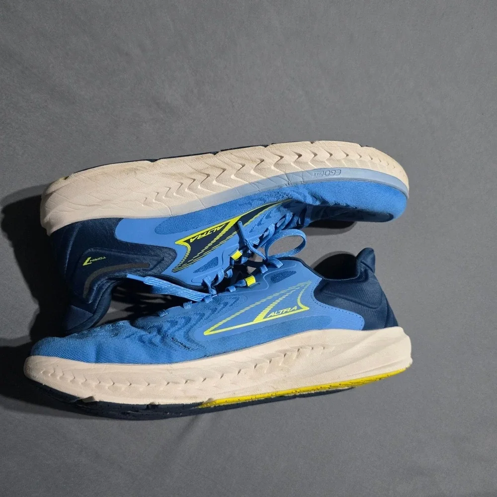FLAWS Altra Torin 7 Running Shoes Mens 12.5 Blue AL0A82C4440 Zero Drop Athletic
